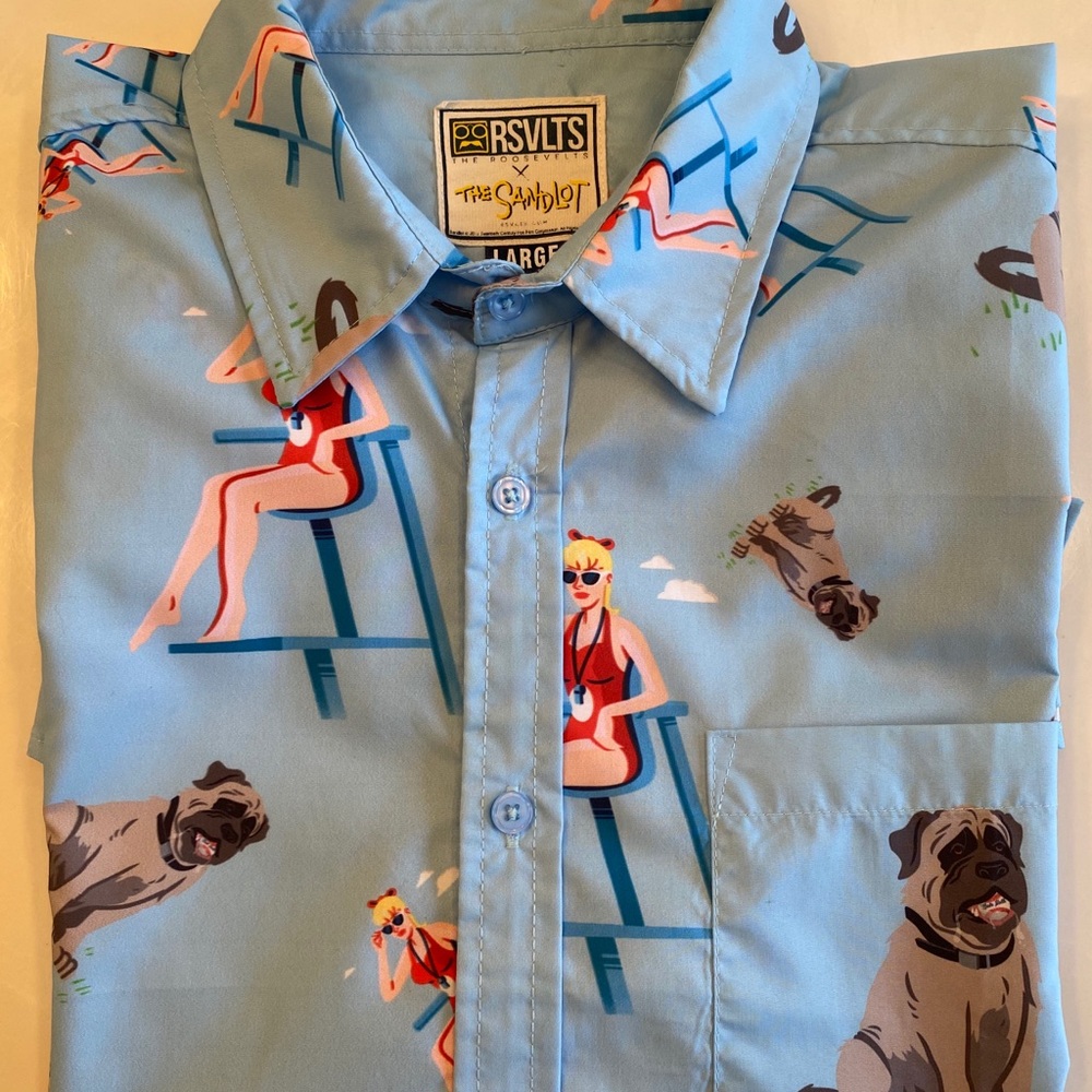 The Roosevelt’s Sandlot Button Short Sleeve